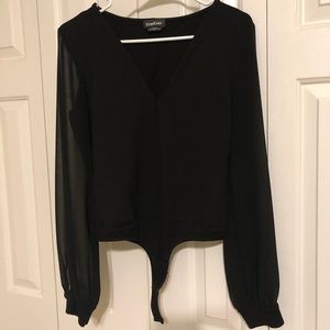 Bebe Bodysuit Medium Black